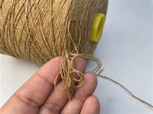Scotland - lækker uld tweed i senape, 100 gram